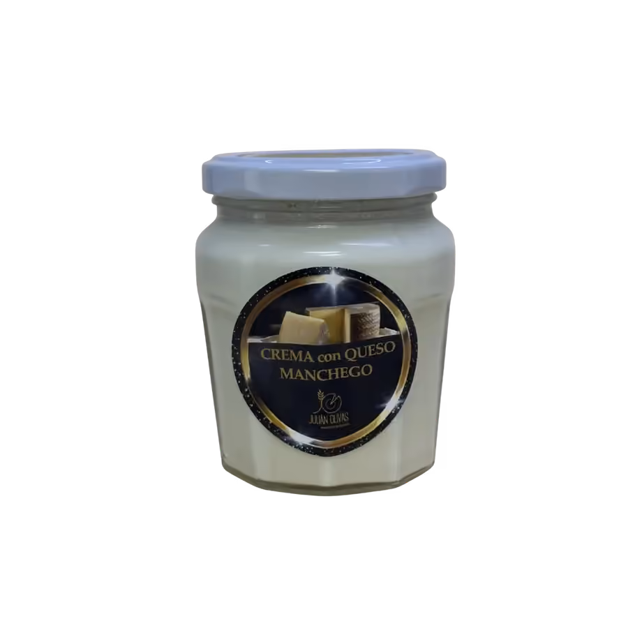 Crema con queso manchego curado 1980 de Julián Olivas