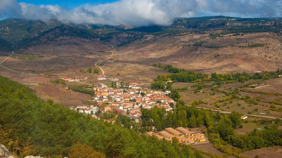Vista de Tragacete, Cuenca