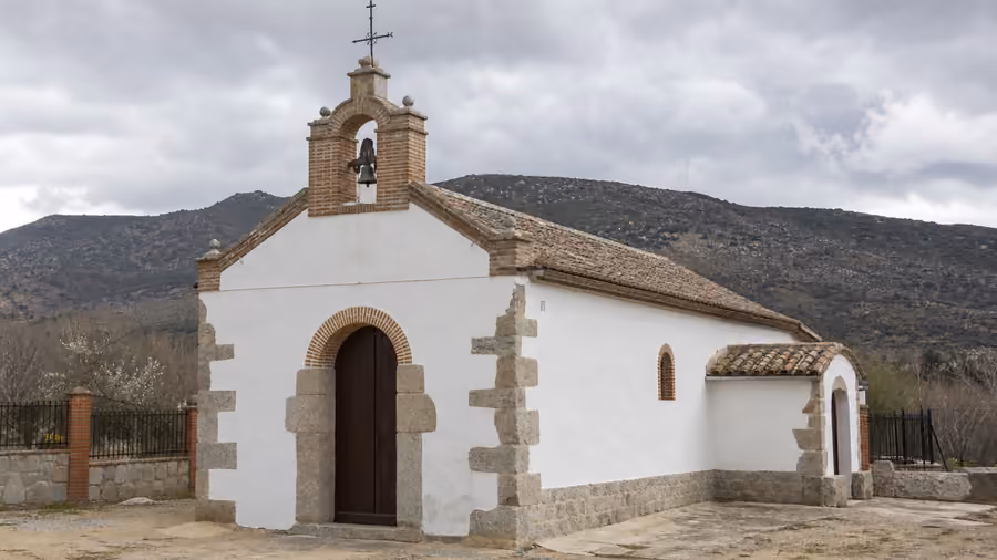 Recreación visual de Ermita de la Virgen del Milagro en Navahermosa, Toledo.