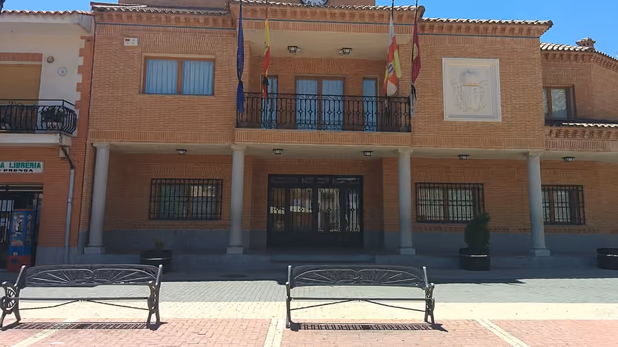 Vista de Numancia de la Sagra, Toledo