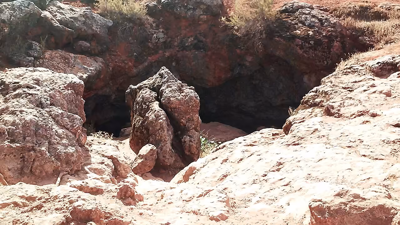 Cueva de Montesinos en Ossa de Montiel, Albacete.