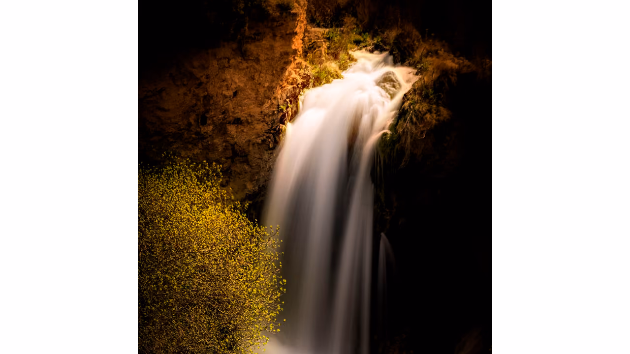 Cascada del Hundimiento en Ruidera, Ciudad Real.
