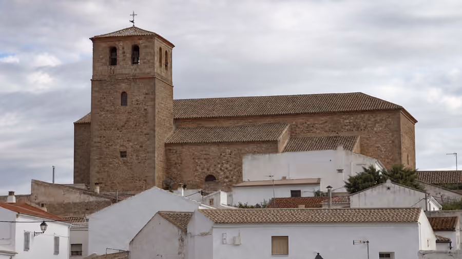 Recreación visual de Iglesia de Santo Domingo de Guzmán en Terrinches, Ciudad Real.