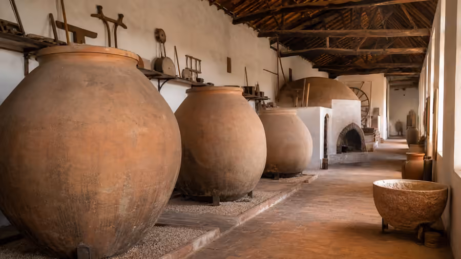 Recreación visual del Centro de Interpretación de la Alfarería Tinajera de Villarrobledo, Albacete.