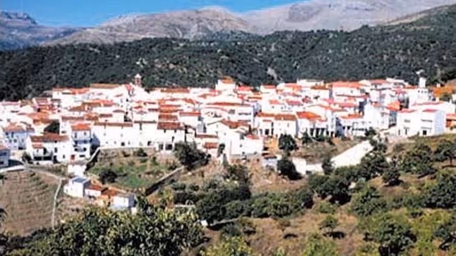 Vista de Faraján, Málaga