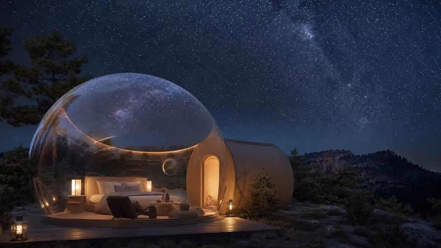 Hotel Burbuja Antisaturno – Glamping Alto Tajo en Ablanque