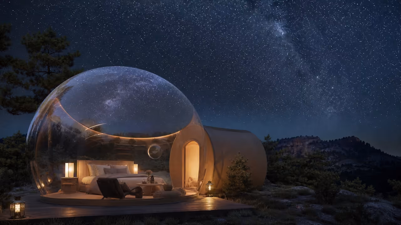 Hotel Burbuja Antisaturno – Glamping Alto Tajo en Ablanque