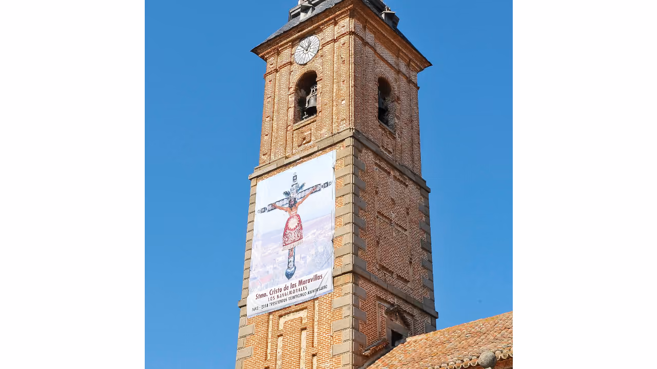 Iglesia de Nuestra Señora de la Antigua en Los Navalmorales, Toledo.