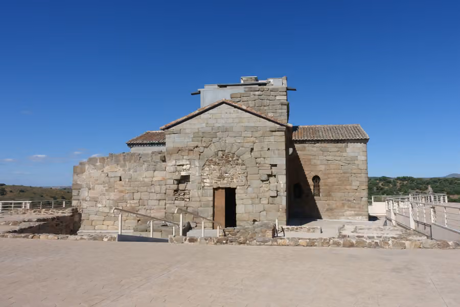 Vista de San Martín de Montalbán, Toledo
