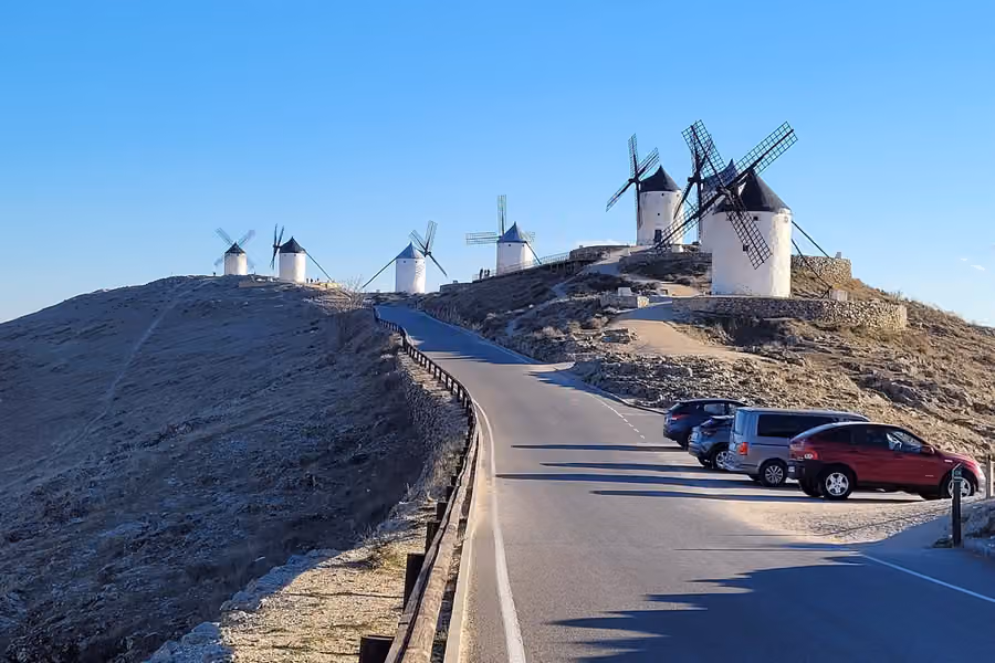 Vista de Consuegra, Toledo