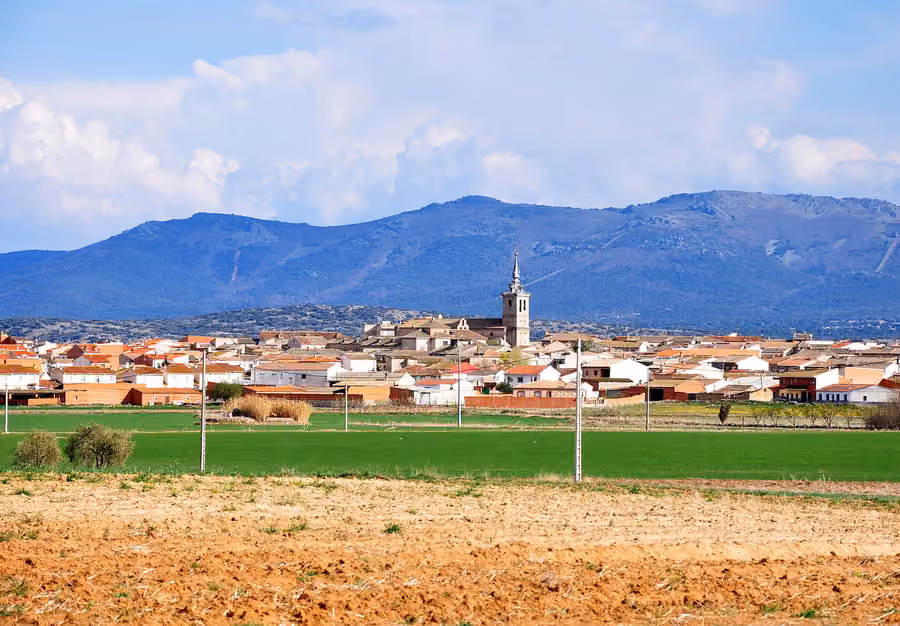 Vista de Cuerva, Toledo