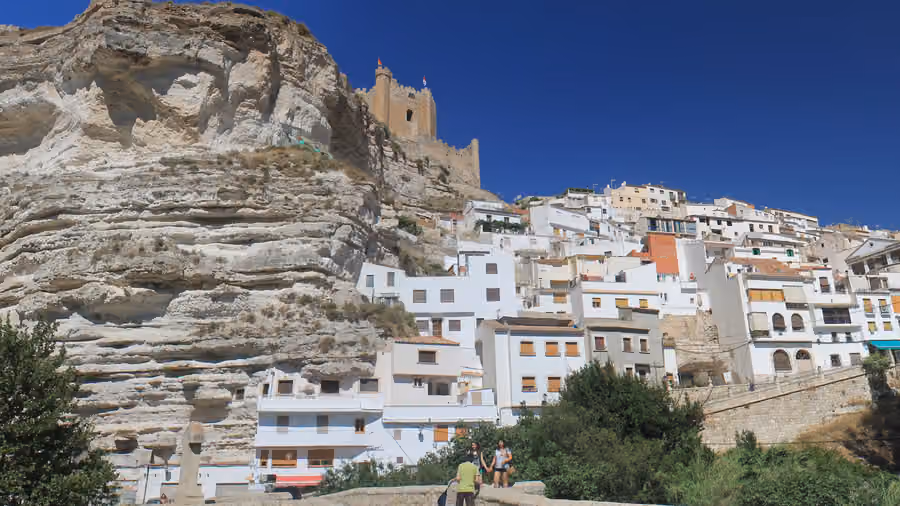 Vista de Alcalá del Júcar, Albacete
