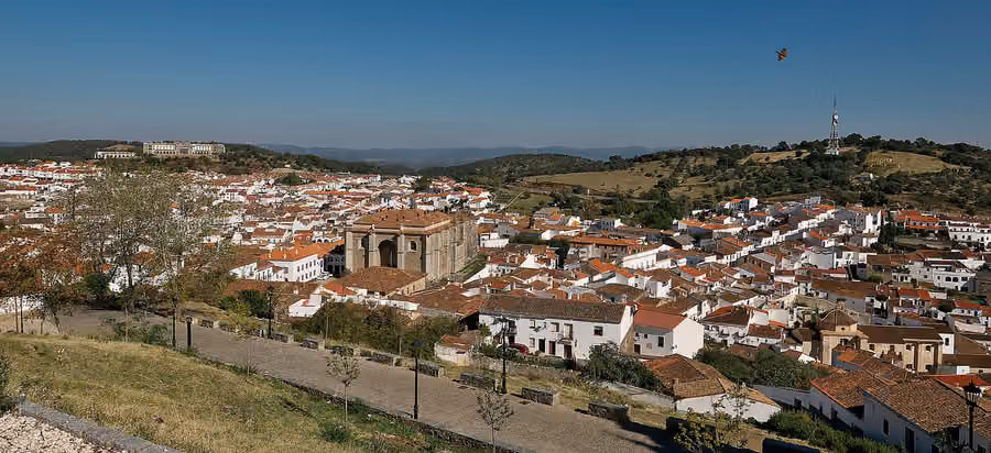 Vista de Aracena, Huelva