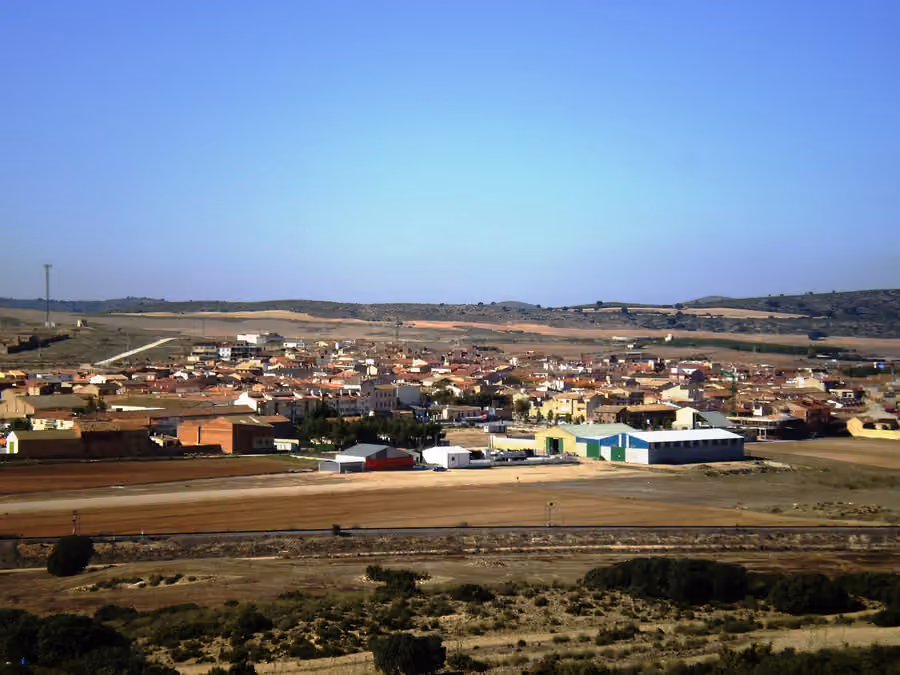 Vista de Pozo Cañada, Albacete